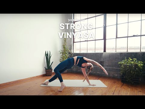 30 Minute Strength & Cardio Vinyasa | fast paced, challenging flow