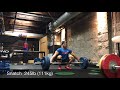 #AskKenneth: Back Squat 400lb + Snatch 245lb