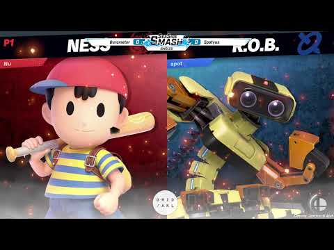 SeaSideSmash #1: Durameter (Pokémon Trainer, Ness) vs Spotyus (ROB) – WR3 Smash Ultimate