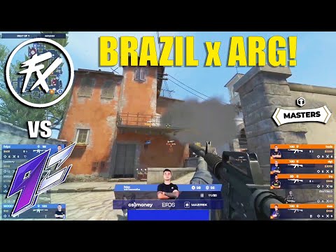 PEGOU FOGO NO CLASSICO! FLUXO vs 9Z - MELHORES MOMENTOS - TG Masters BLAST | CSGO