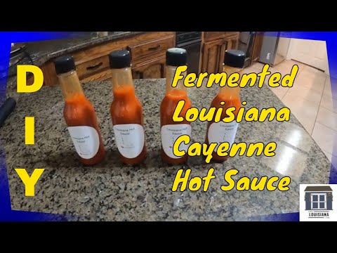 Fermented Cayenne Hot Sauce Recipe:  From Garden to Jar