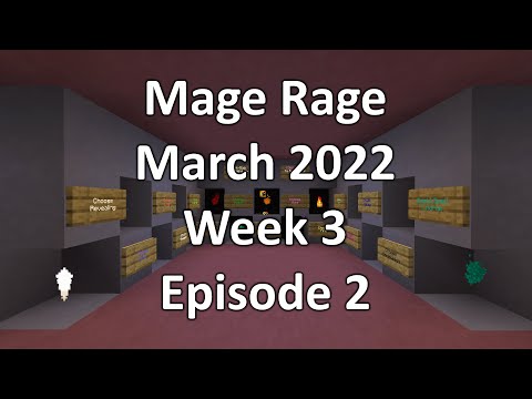 🔥EPIC Minecraft Mage Rage Week 3 Episode 2 - MUST SEE