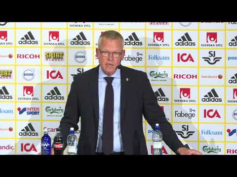 Hela presskonferensen med Anderssons VM-kvaltrupp - TV4 Sport