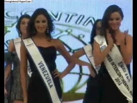 MISS INTERCONTINENTAL 2012 Top 5 announcement