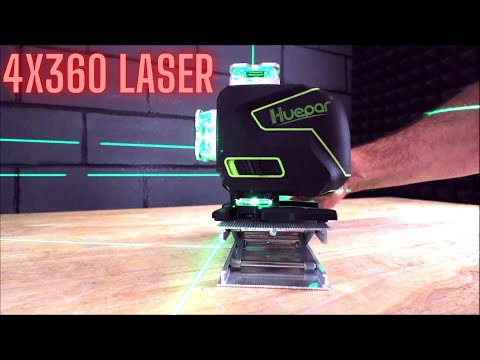 The Best 4x360 Green Beam Laser on Amazon by Huepar