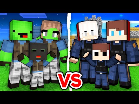 Shrek vs FBI vs Criminals - Epic Minecraft Showdown!