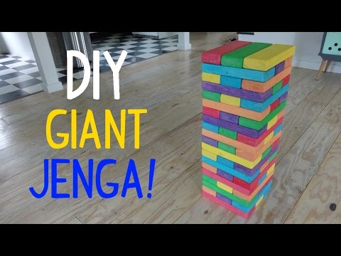 DIY GIANT JENGA! Video