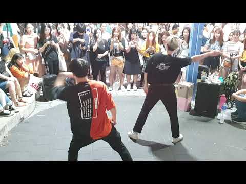 퍼포먼스팀 M.Y.M-김영원(KimYoungWon),이찬욱(LeeChanWook) 20190729 홍대(HongDae) 버스킹(Busking)