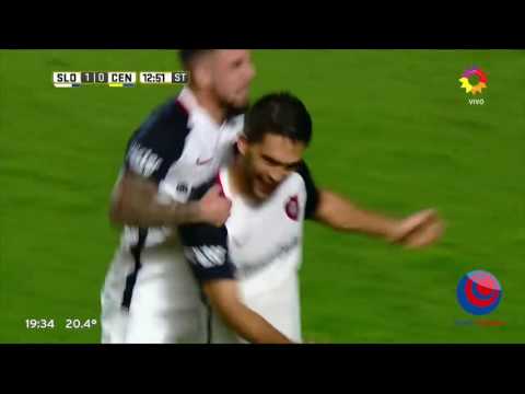 Primera División 2017 - Fecha 23 - Caruzzo - San Lorenzo 2 - Rosario Central 0