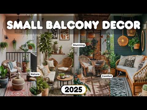 2025 Small Balcony Decor Ideas | 200+ Cozy, Budget-Friendly & DIY Ideas for Tiny & Apartment Spaces