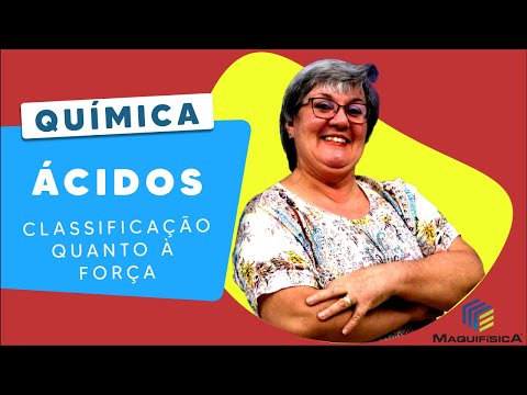 Química - Ácidos: Classificação quanto à Força