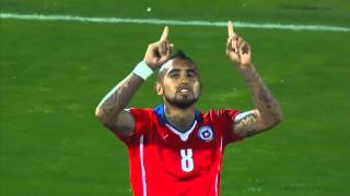 Copa América 2015: Goles Chile Vs México: Arturo Vidal pone de cabeza el 1-1 parcial