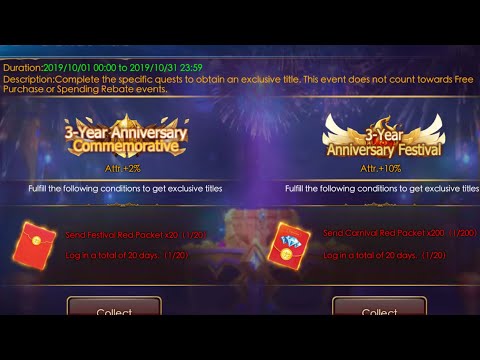 Legacy of Discord: 3-Year Anniversary Festival Title 1st Oct 12AM Reset