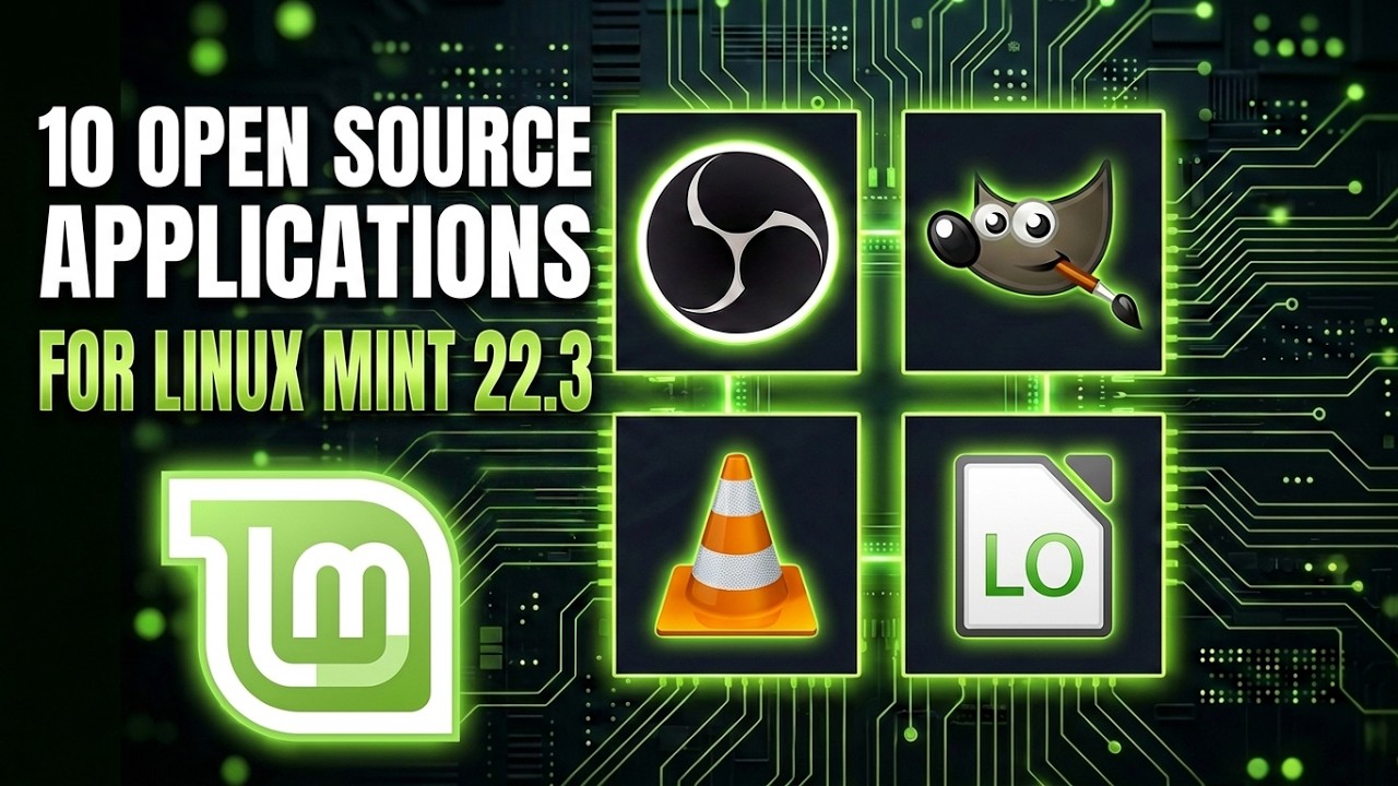 10 Best Open Source Apps for Linux Mint 22.3 Cinnamon (Skip the Paid Versions)