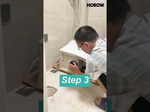 How to DIY Install Smart Toilet Quickly  #toilet #smarttoilet #bathroom #diy #installation #shorts