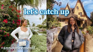 let's catch up! starting physical therapy, halloween vlog, + announcement!
