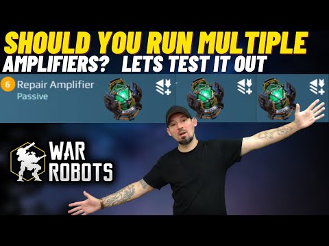 War Robots Repair Amplifier Module Test Will Running More Than One Help ??