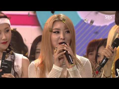 4Minute  Encore 150301 SBS Inkigayo No 1 Nominees