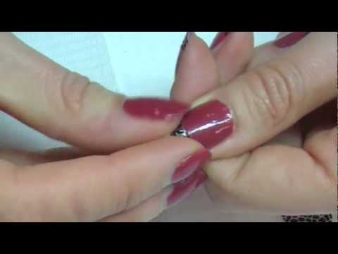 comment appliquer stickers ongles