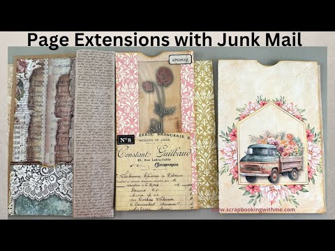 MOST UNUSUAL PAGE EXTENSIONS USING JUNK MAIL ~ EASY AND FUN