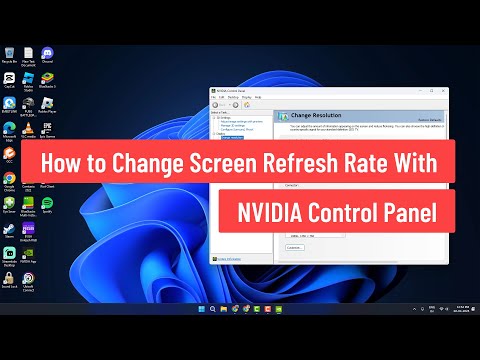 How to Change Screen Refresh Rate With NVIDIA Control Panel (2025)