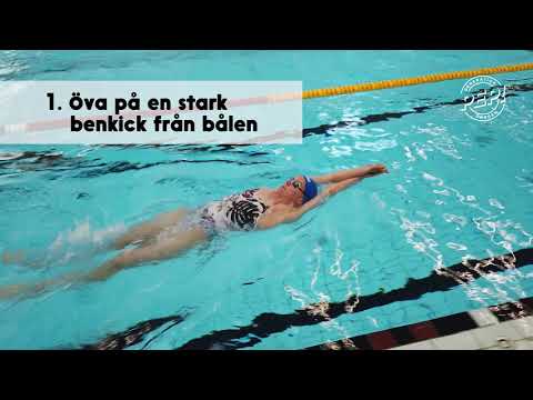 Sarahs simskola - Träna fjärilsim med Sarah Sjöström