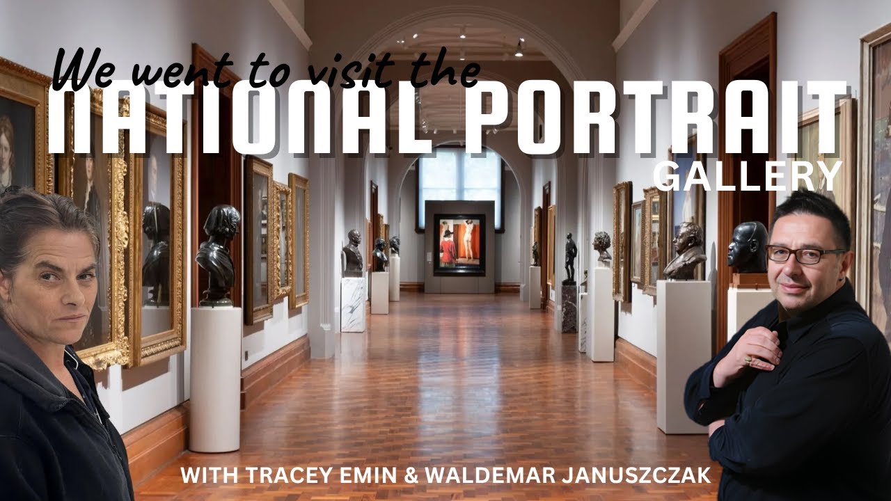 Waldemar visits Tracey Emin at the National Portrait Gallery | ZCZ Films
