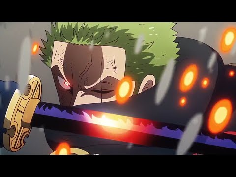 Zoro defeats awakened Lucci (English Sub)