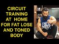 CIRCUIT WORKOUT FOR FAT LOSE AND BODY TONING - Jitender Rajput