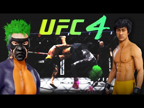 Angry Bird vs. Bruce Lee (EA sports UFC 4)