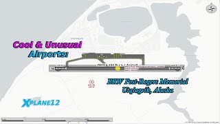 Cool & Unusual Airports: BRW Post-Rogers Memorial, Utqiagvik, Alaska USA - Piper Archer III