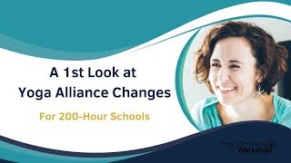 1st Look at Yoga Alliance Updates for RYS 200 Yoga Teacher Trainings