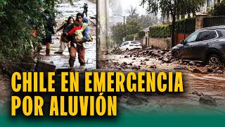 ALUVIÓN EN CHILE EN VIVO: LAS CONDES EN EMERGENCIA