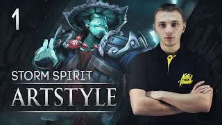 Na`Vi ArtStyle - Storm Spirit vol.1