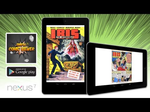 Simple Comic Viewer on Nexus 7