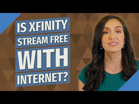 Is Xfinity Stream Free With Internet