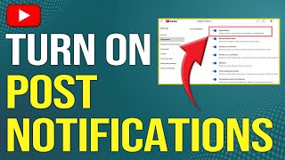 Download the video "How To Turn On Post Notifications On YouTube (How To Enable Post Notifications On YouTube)"