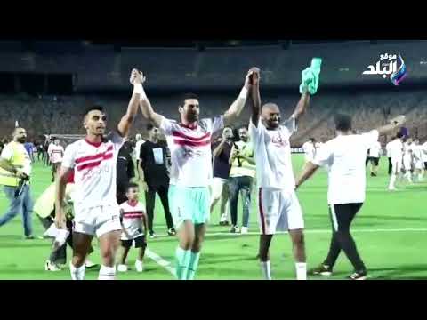 بصحبة شيكابالا ..عبد المنصف بتيشرت الزمالك احتفالا بالدورى