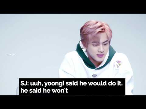 [ENG SUB] 161026 Yoongi Rejecting Jin Jeffery CoAdams
