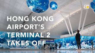 An insider’s look at Hong Kong airport’s ‘feather-roofed’ and AI-powered Terminal 2