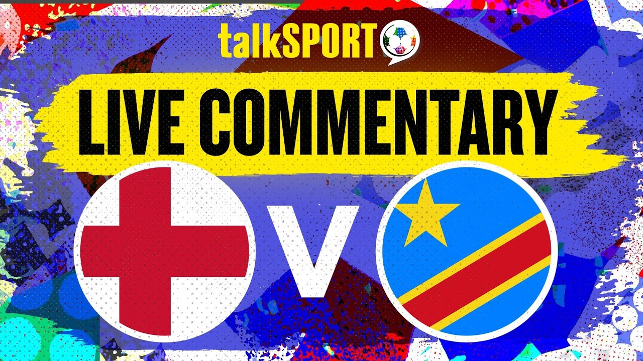LIVE: England v DR Congo | World Cup GameDay with Adrian Durham | 01-Jul-26