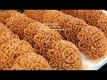 Thai S Snack Crispy Flower Cookies How To Make Coconut Sesame Flower Cookies