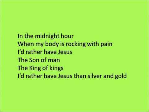 Silver and Gold by Kirk Franklin and The Family (Lyrics)