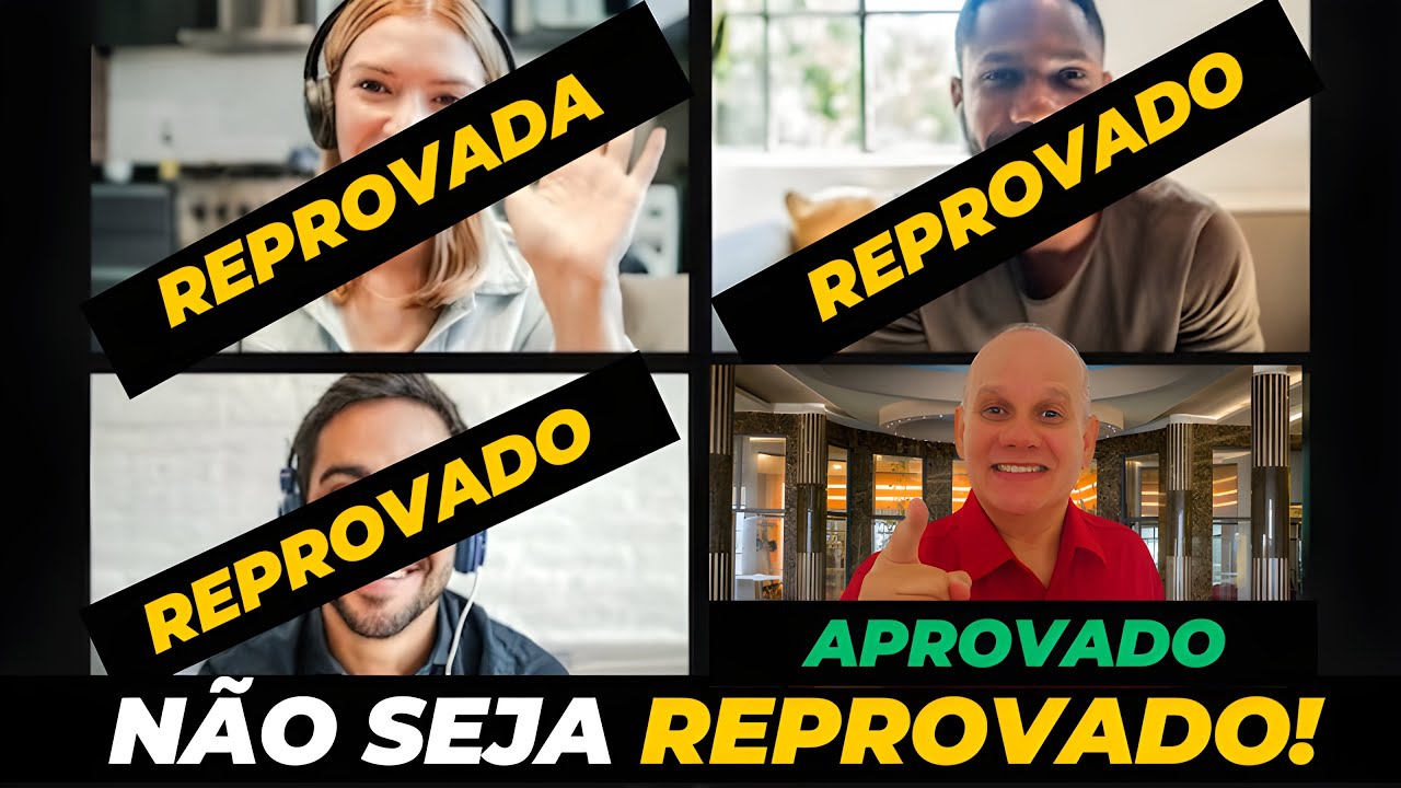 Entrevista de Emprego ONLINE I Como ter SUCESSO na ENTREVISTA P/ VIDEOCHAMADA