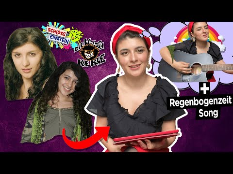 GEFÄHRLICHE STUNTS?! Nini Tsiklauri über SCHLOSS EINSTEIN und WILDE KERLE | + REGENBOGENZEIT SONG