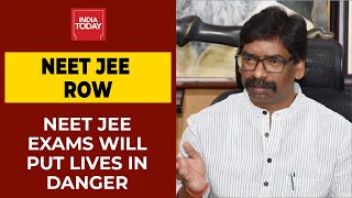 NEET,JEE Exams: Holding Exams During Covid Pandemic Will Put Lives In Danger, Says Hemant Soren | DOWNLOAD THIS VIDEO IN MP3, M4A, WEBM, MP4, 3GP ETC
