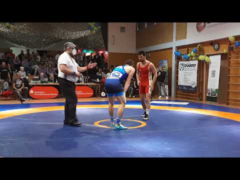 06.11.21 TSV Gailbach vs RWG - 80kg Gr-Röm: Dumitru Strah vs Kevin Müller