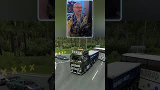 Je sais comment éviter les problèmes dans un jeu vidéo #shorts #ets2