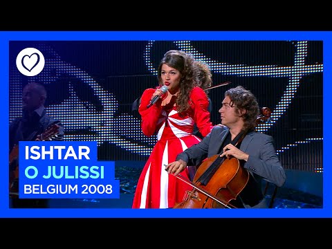 Ishtar - O Julissi (LIVE) | Belgium 🇧🇪 | First Semi-Final | Eurovision 2008