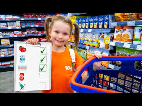 Shopping Challenge for Kids! 🛒 Fun Story About Responsibility